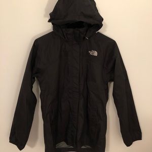 The North Face Resolve Hooded Hyvent Rain Jacket.
